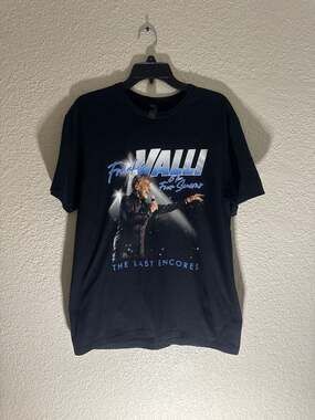 Frankie Valli & The Four Seasons The Last Encores Tour T-Shirt. Size Large